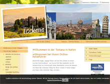 Tablet Screenshot of florenz-siena-toskana.de